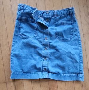 Club Monaco denim skirt